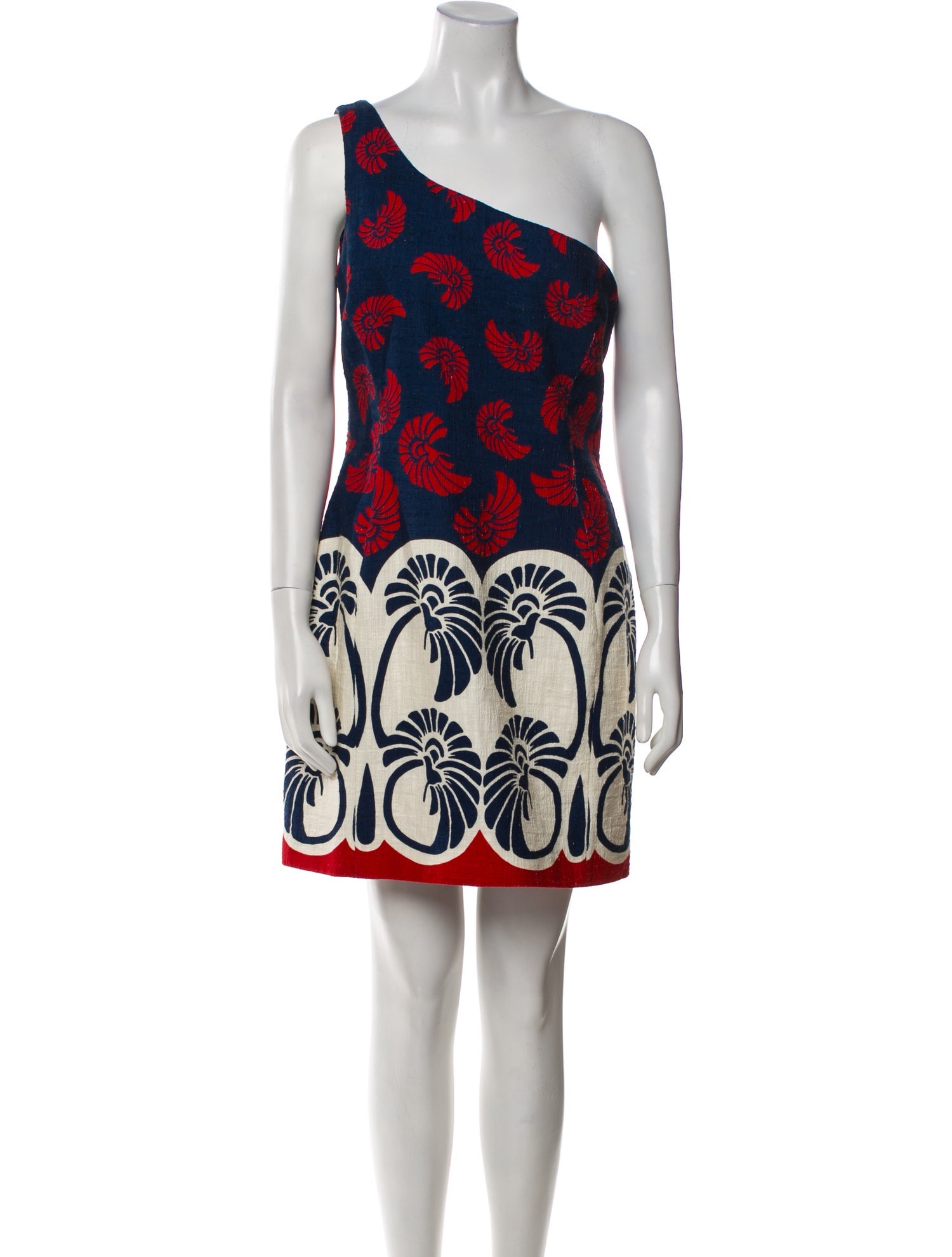 La DoubleJ Floral Print Mini Dress