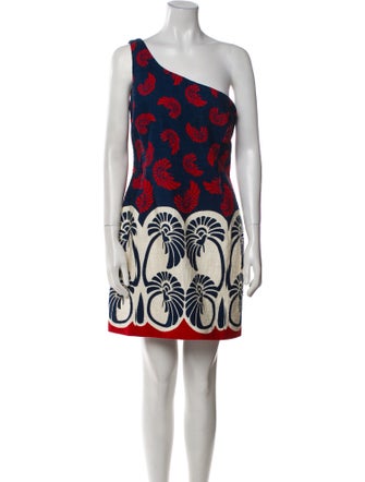 La DoubleJ Floral Print Mini Dress