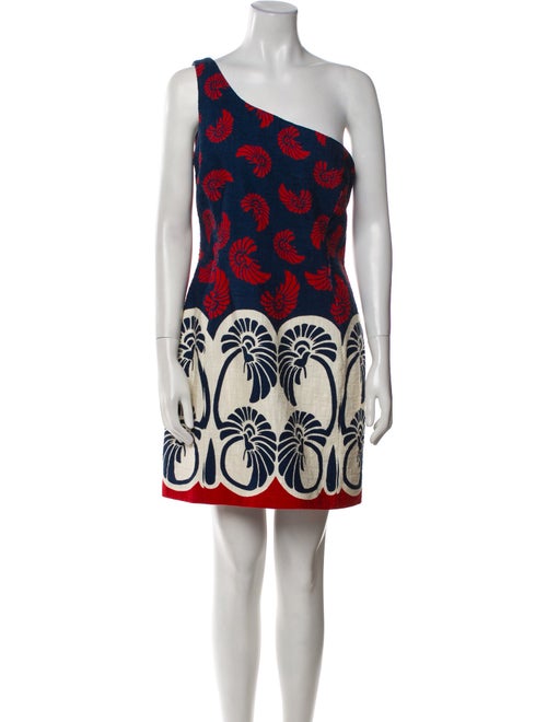 La DoubleJ Floral Print Mini Dress