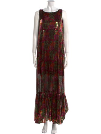 La DoubleJ Sequin Long Dress