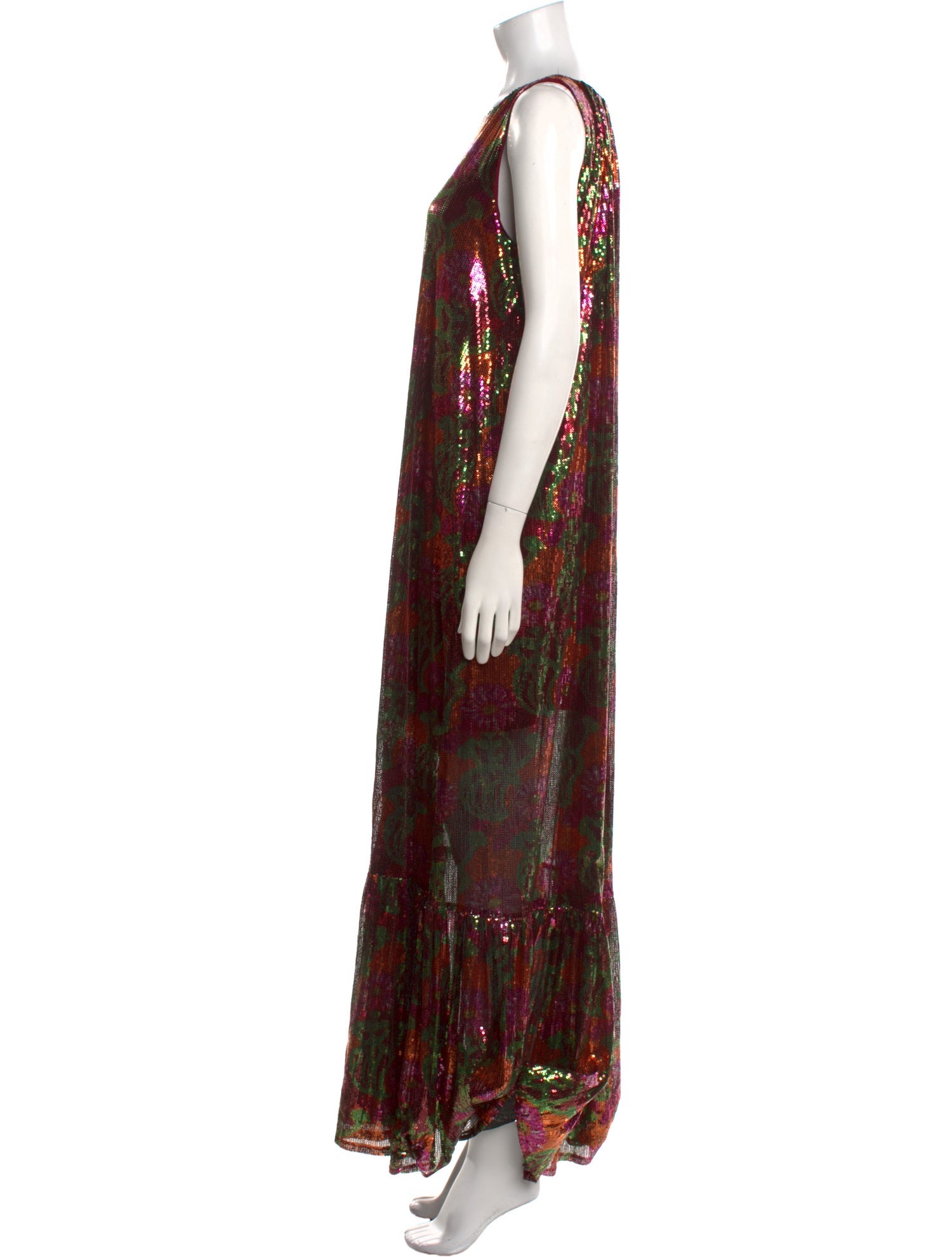 La DoubleJ Sequin Long Dress