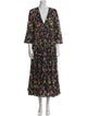 La DoubleJ Floral Print Long Dress