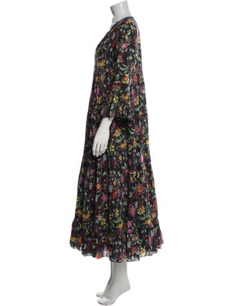 La DoubleJ Floral Print Long Dress