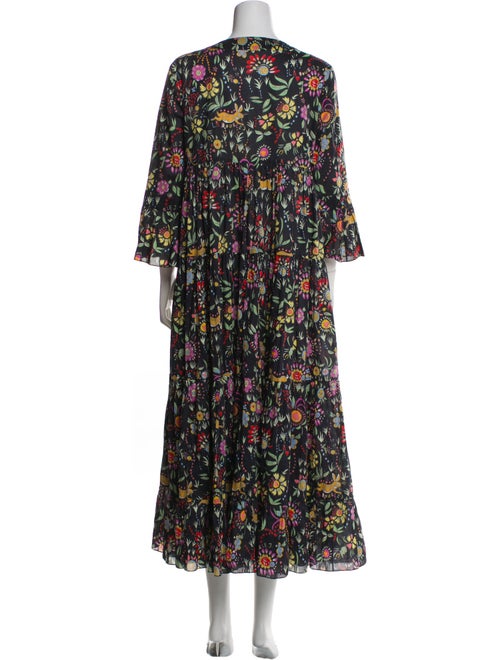 La DoubleJ Floral Print Long Dress