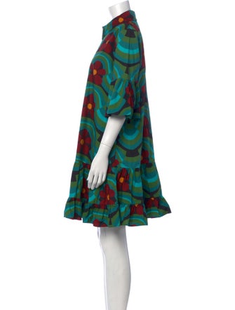 La DoubleJ Printed Mini Dress