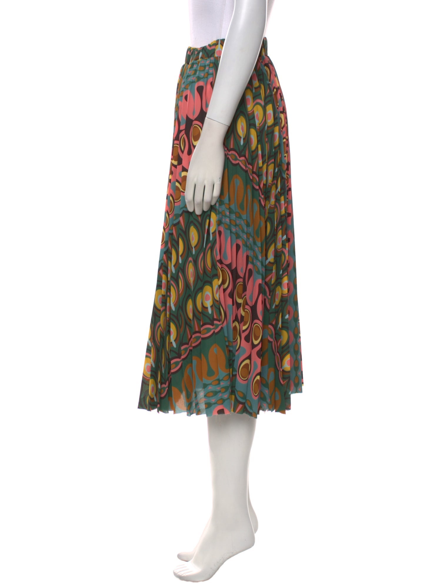 La DoubleJ Printed Knee-Length Skirt w/ Tags