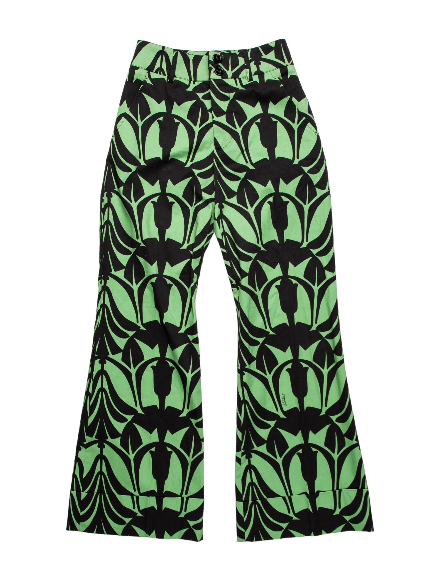 La DoubleJ Printed Wide Leg Pants