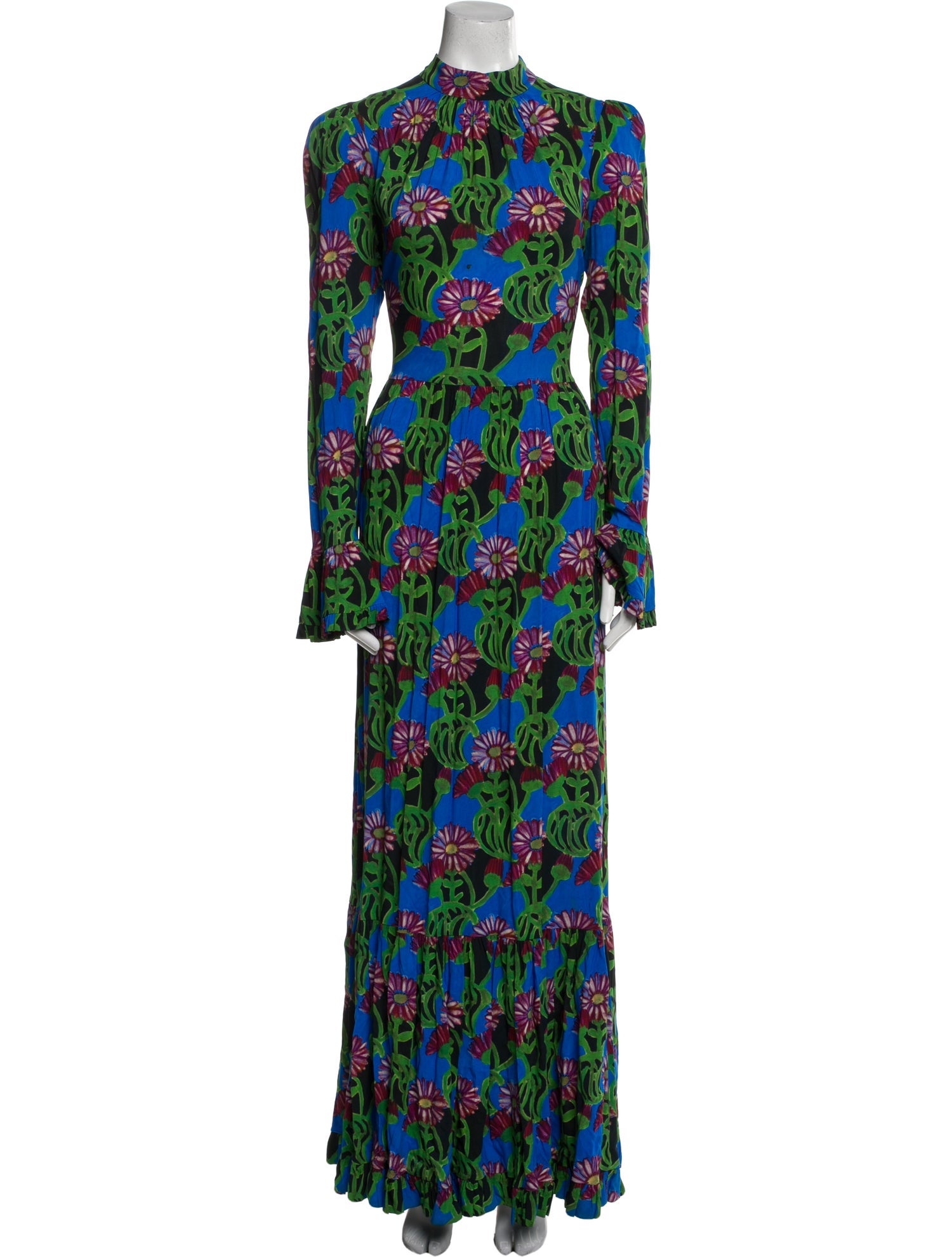 La DoubleJ Floral Print Long Dress