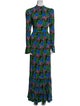 La DoubleJ Floral Print Long Dress