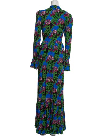 La DoubleJ Floral Print Long Dress