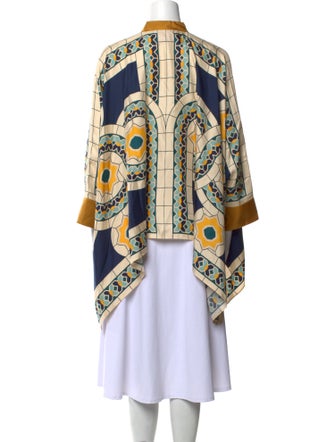 La DoubleJ Silk Printed Blouse