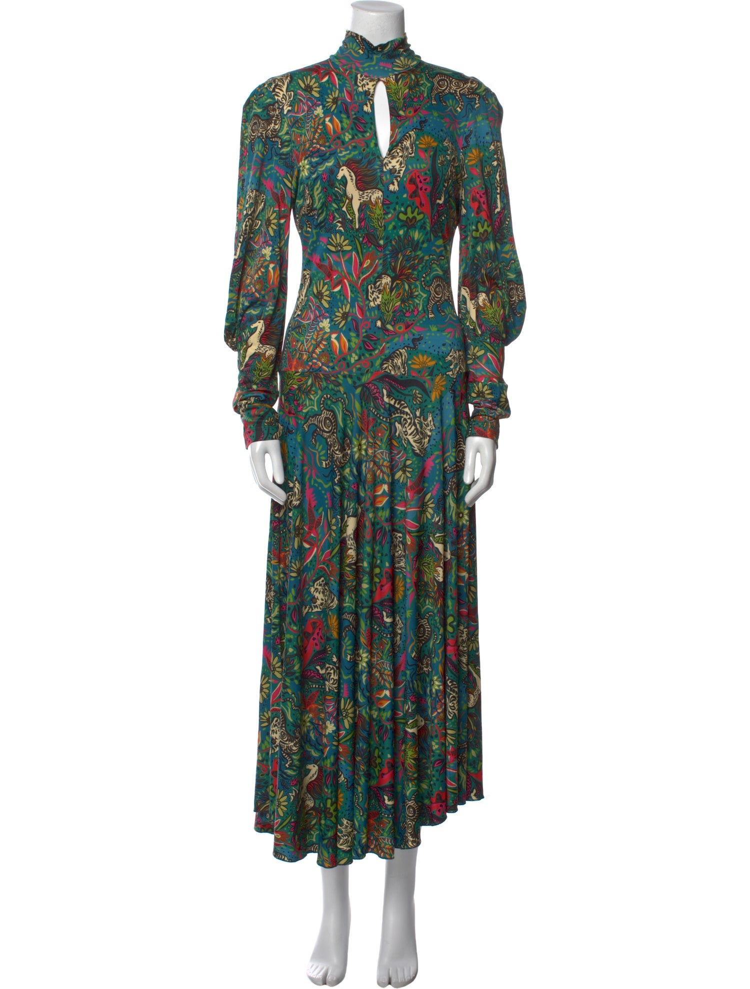 La DoubleJ Floral Print Long Dress