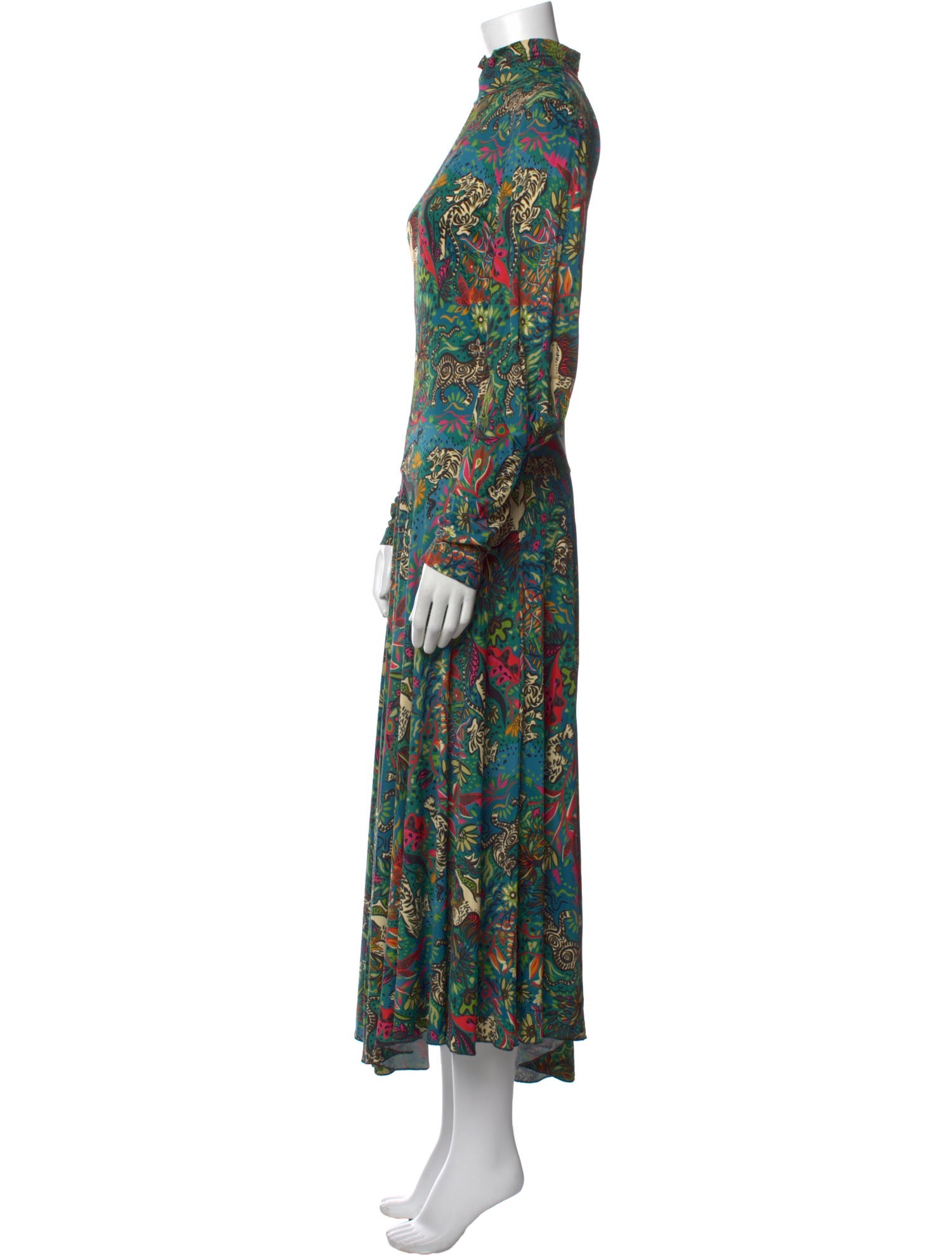 La DoubleJ Floral Print Long Dress