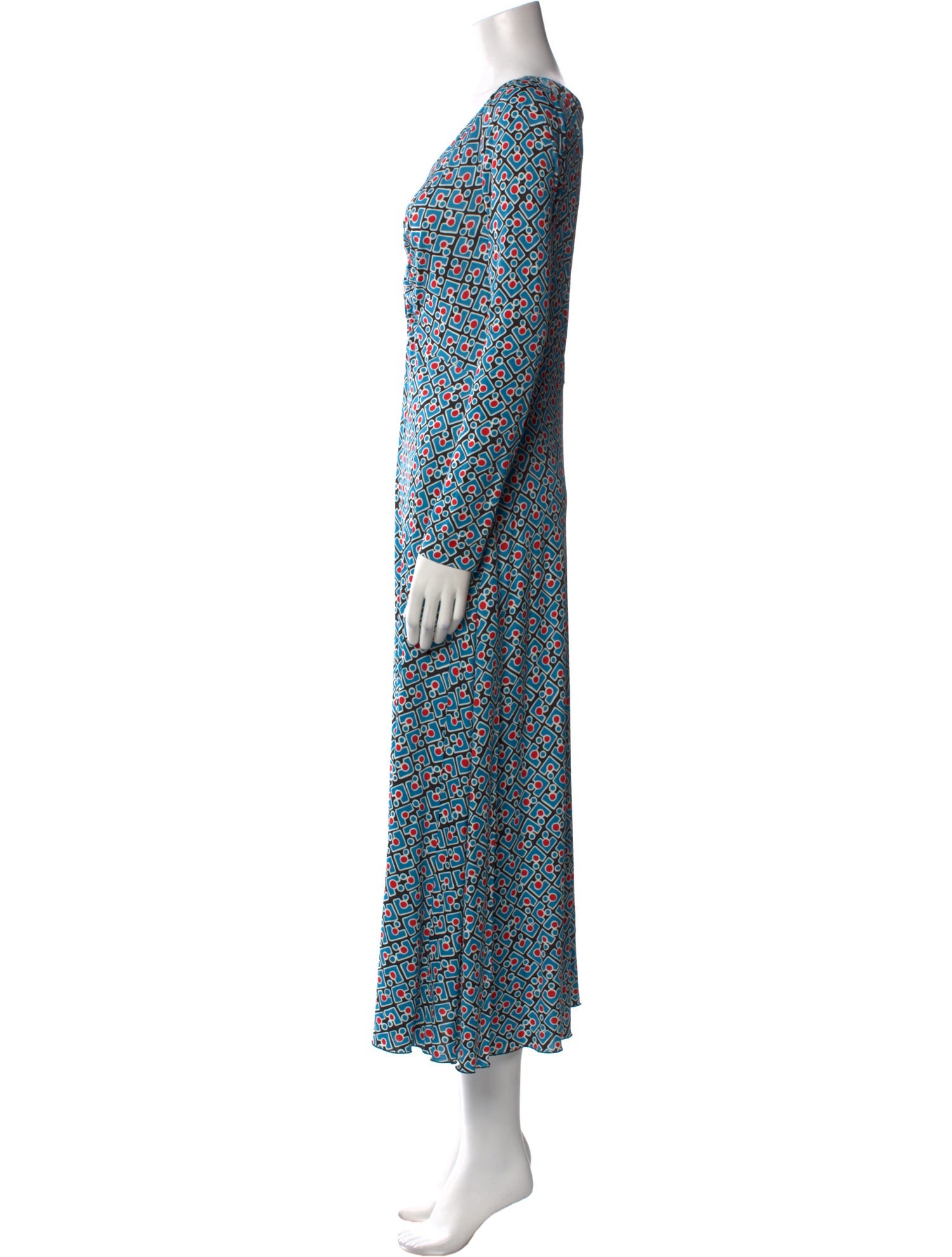 La DoubleJ Printed Long Dress