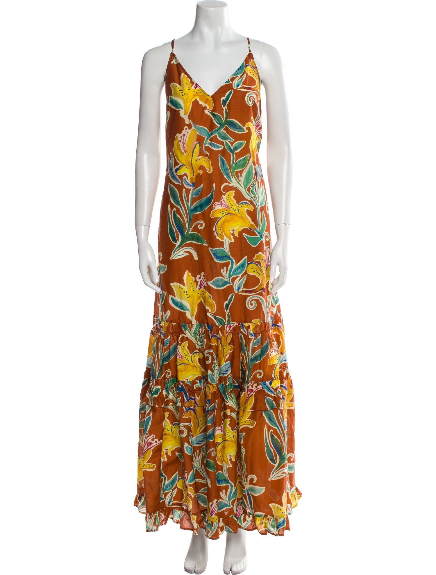 La DoubleJ Printed Long Dress