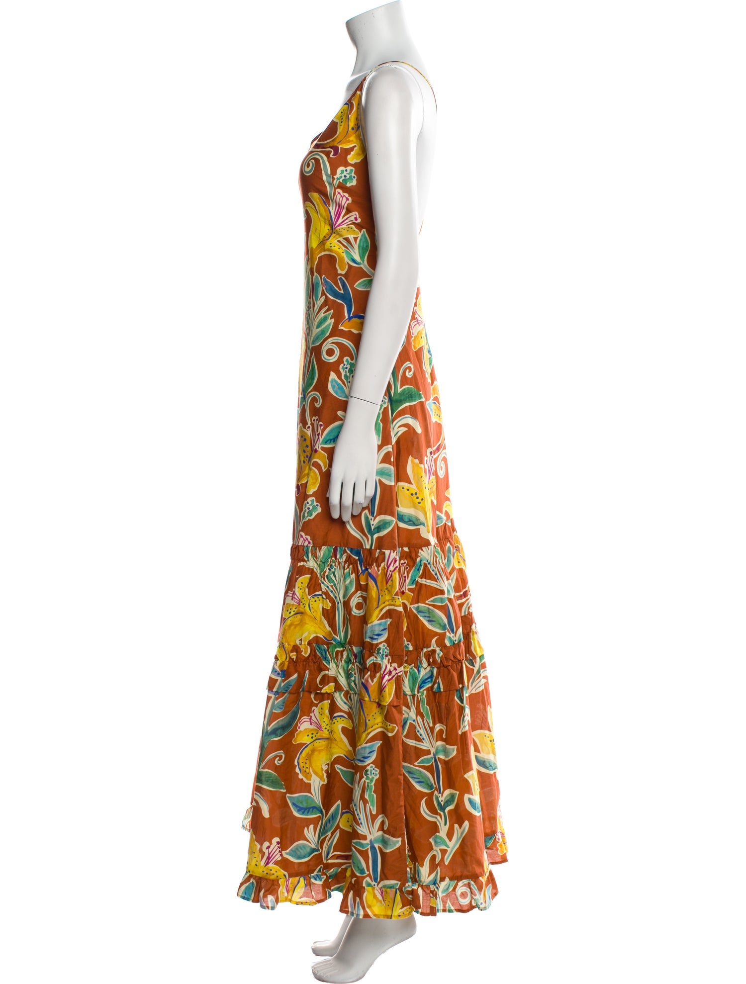 La DoubleJ Printed Long Dress