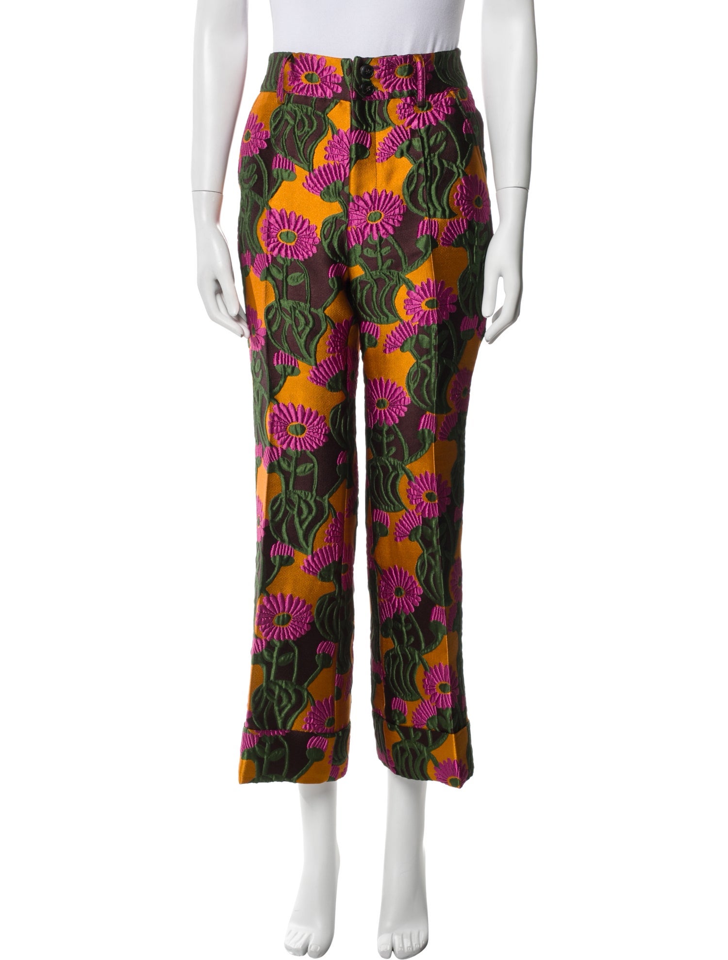 La DoubleJ Floral Print Wide Leg Pants w/ Tags