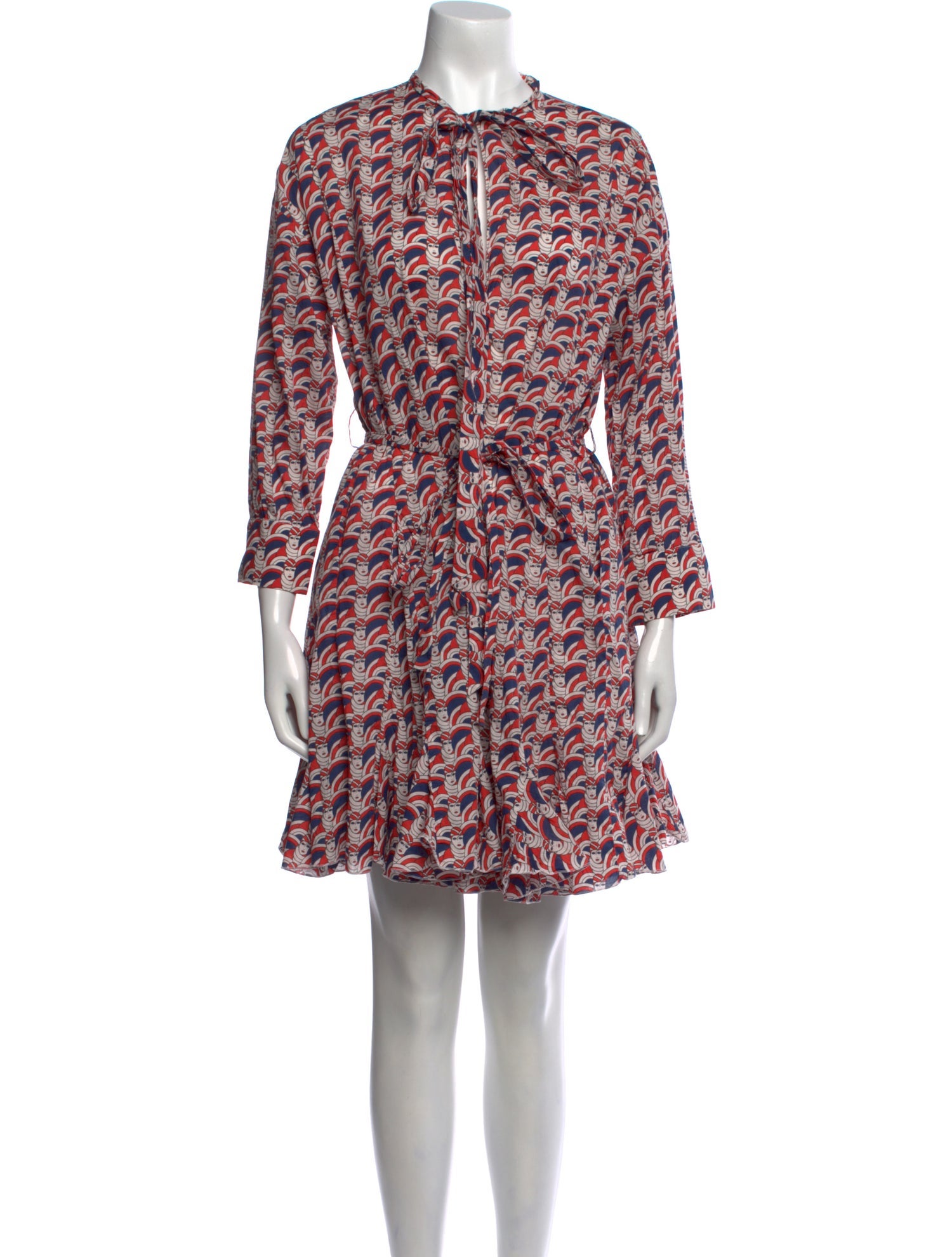 La DoubleJ Printed Knee-Length Dress