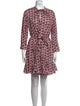 La DoubleJ Printed Knee-Length Dress