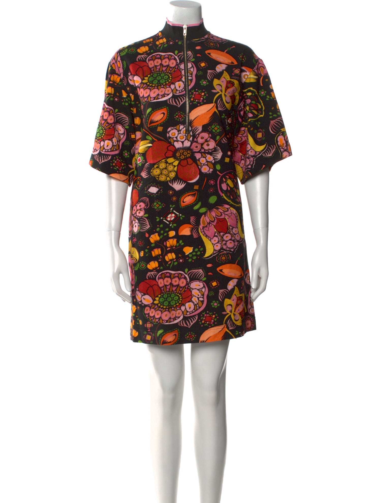 La DoubleJ Printed Mini Dress