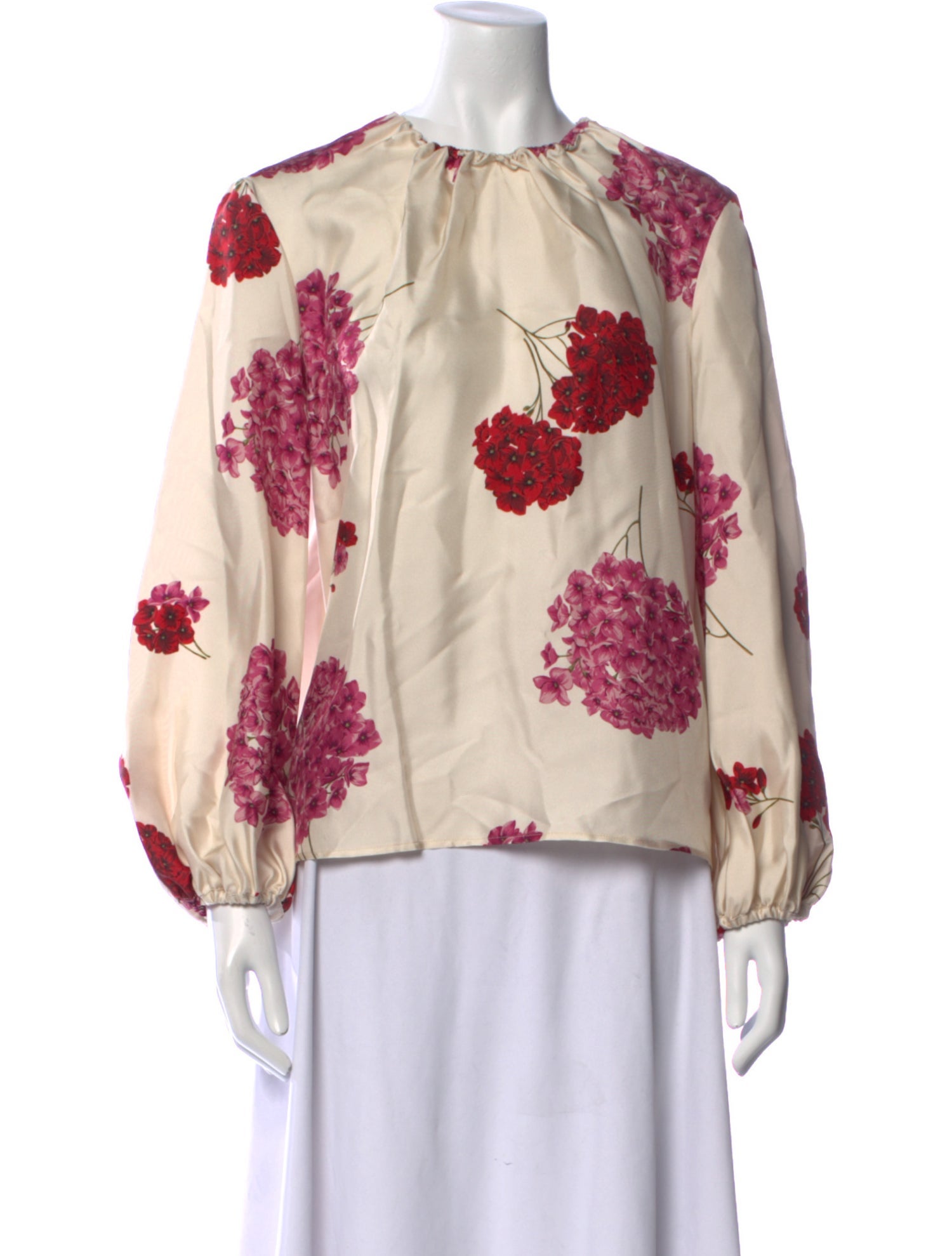 La DoubleJ Silk Floral Print Blouse w/ Tags