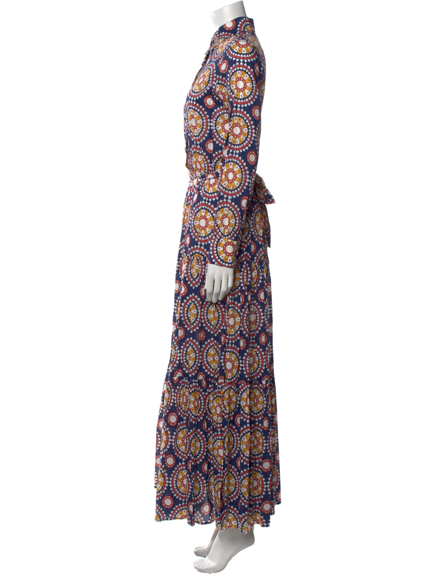 La DoubleJ Paisley Print Long Dress