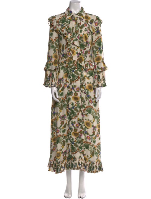 La DoubleJ Floral Print Long Dress