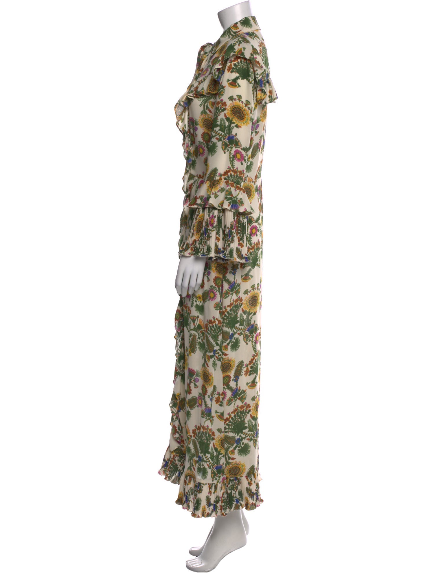 La DoubleJ Floral Print Long Dress