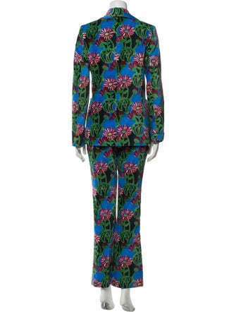 La DoubleJ Floral Print Pantsuit