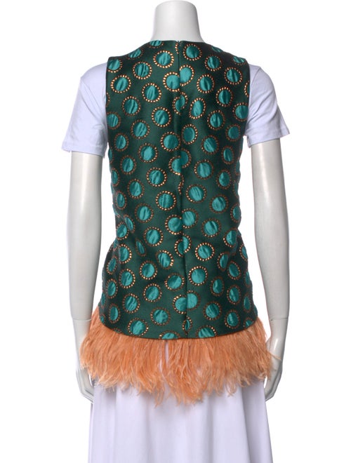 La DoubleJ Printed Crew Neck Top