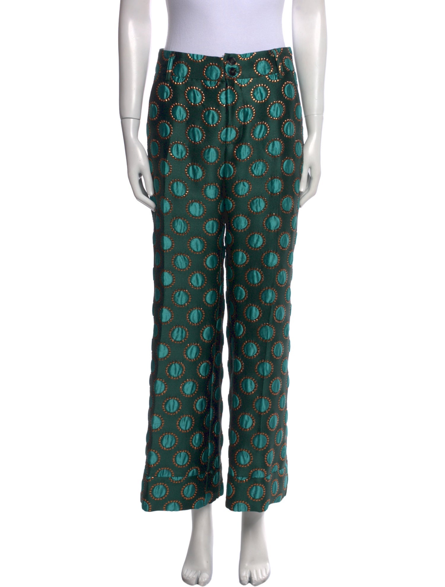 La DoubleJ Printed Wide Leg Pants