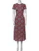 La DoubleJ Printed Long Dress