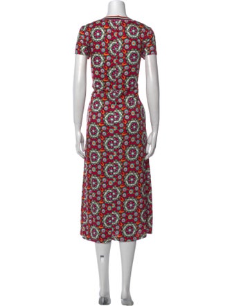 La DoubleJ Printed Long Dress