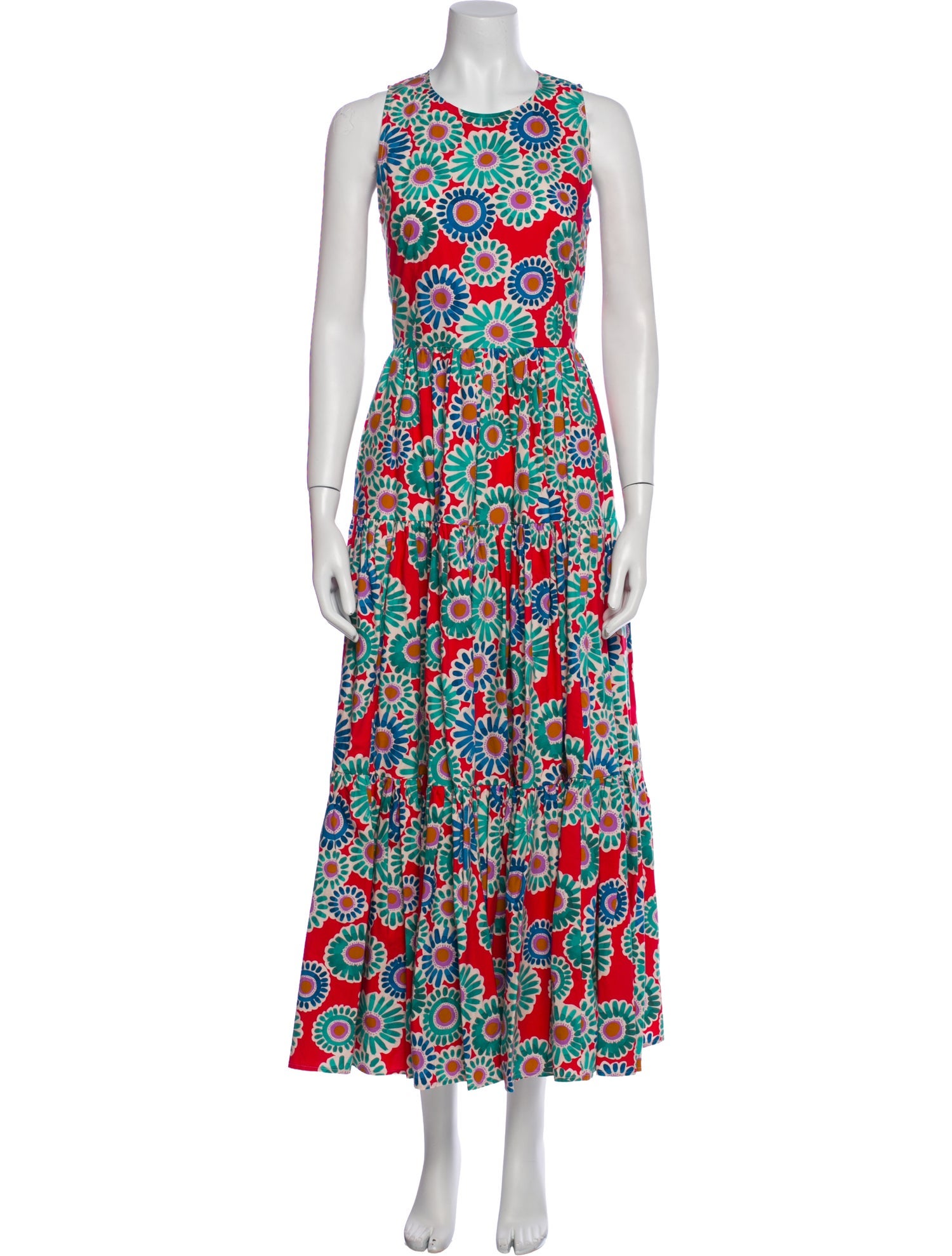 La DoubleJ Floral Print Long Dress