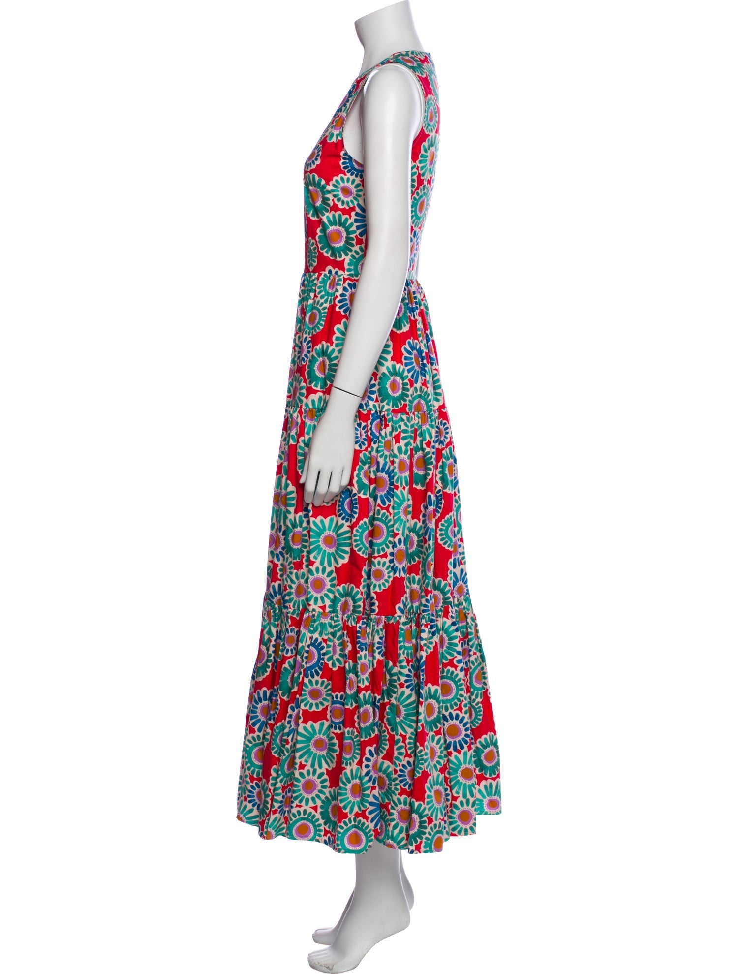 La DoubleJ Floral Print Long Dress