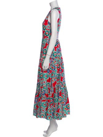 La DoubleJ Floral Print Long Dress