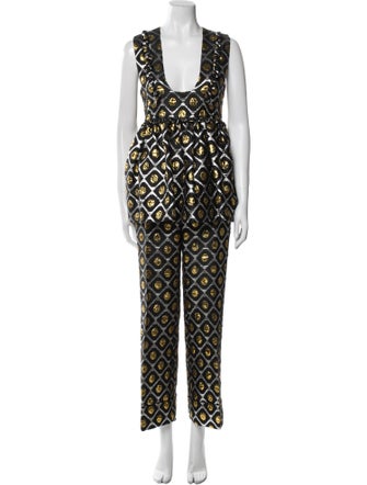 La DoubleJ Printed Pant Set