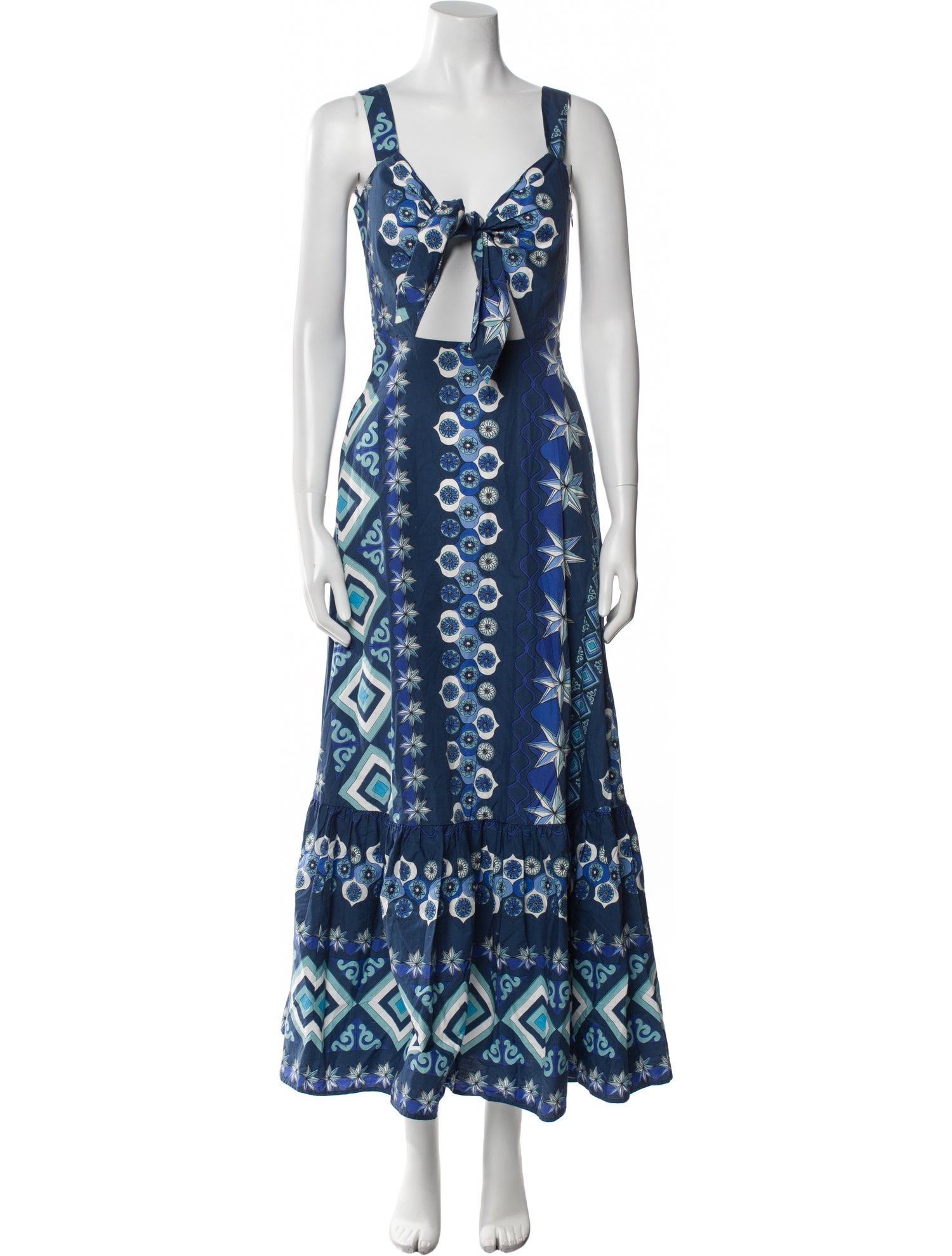 La DoubleJ Printed Long Dress
