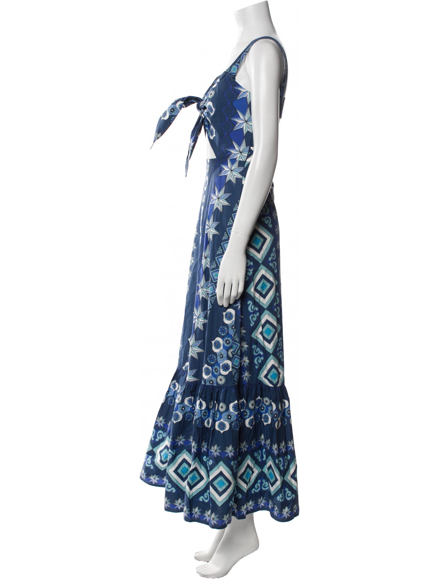 La DoubleJ Printed Long Dress