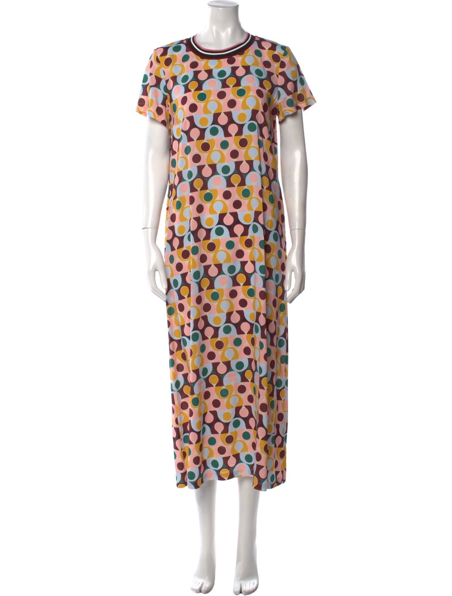 La DoubleJ Polka Dot Print Long Dress w/ Tags