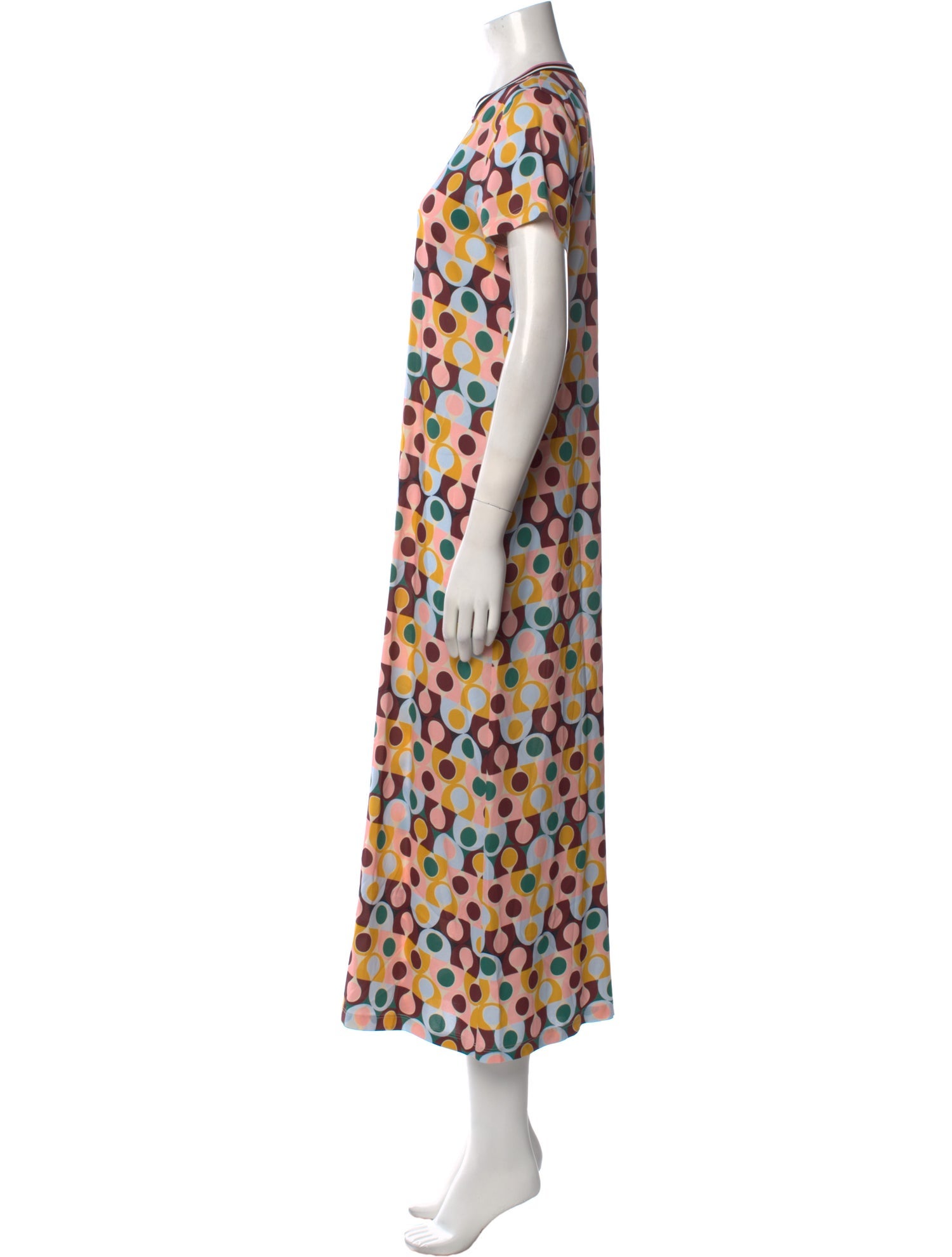 La DoubleJ Polka Dot Print Long Dress w/ Tags