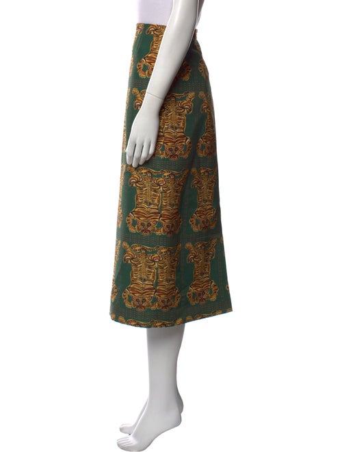 La DoubleJ Wool Midi Length Skirt