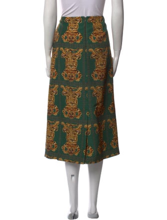 La DoubleJ Wool Midi Length Skirt