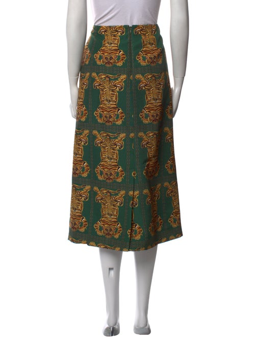 La DoubleJ Wool Midi Length Skirt