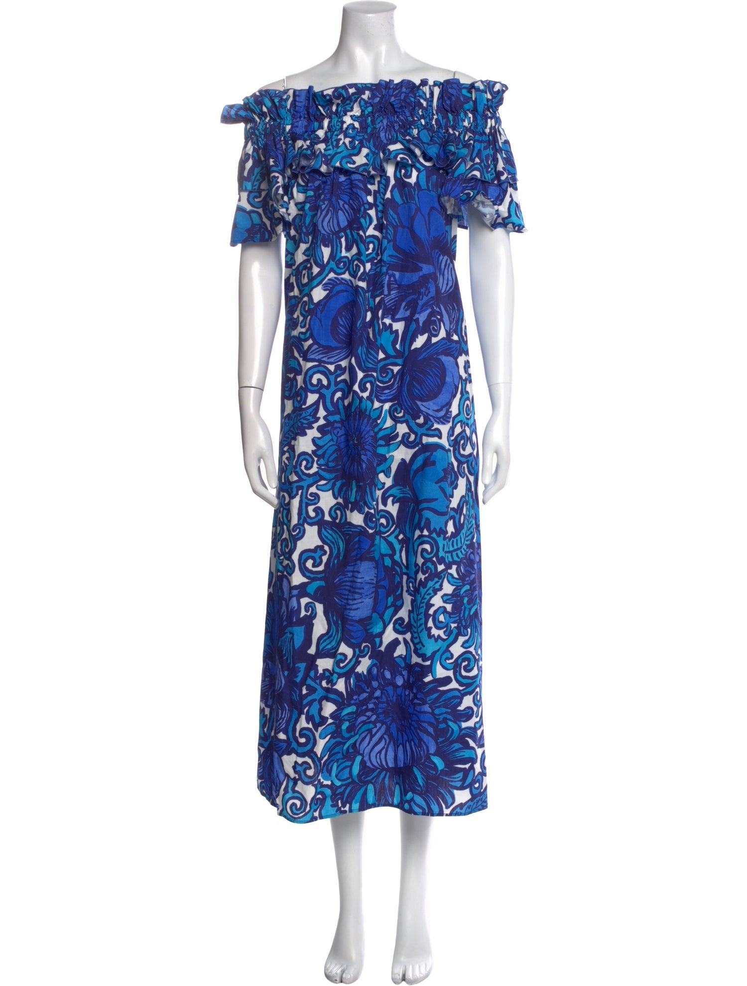 La DoubleJ Floral Print Long Dress