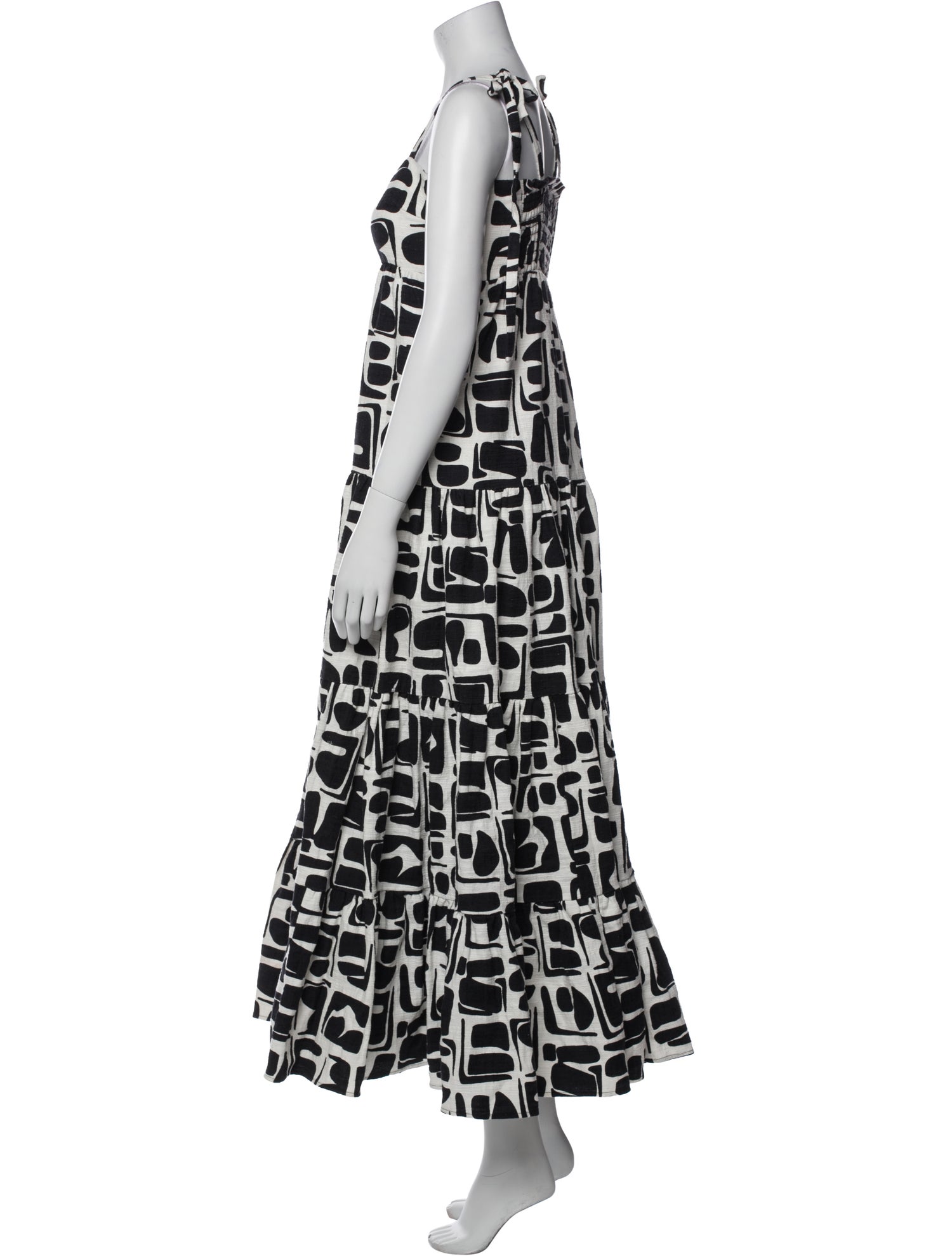 La DoubleJ Printed Long Dress
