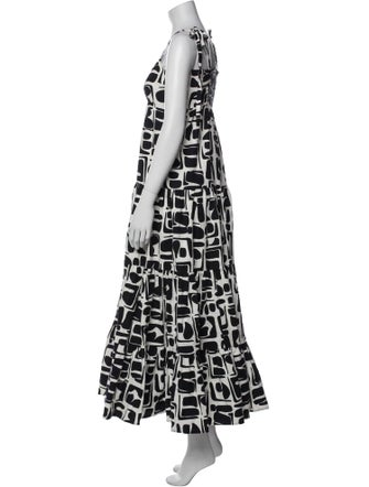 La DoubleJ Printed Long Dress
