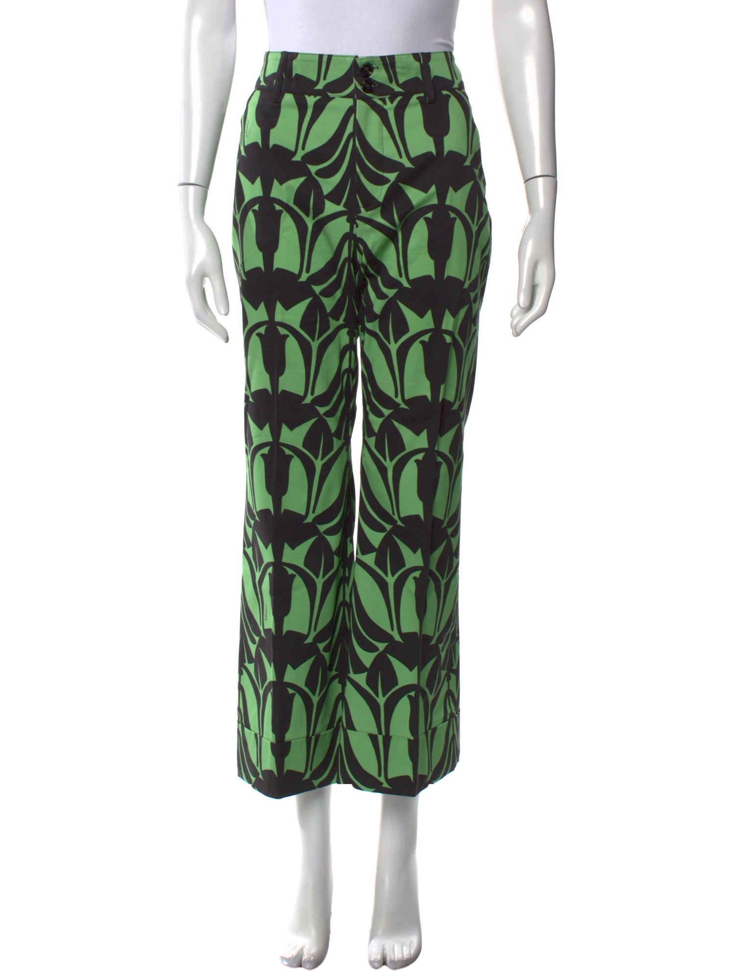 La DoubleJ Printed Wide Leg Pants