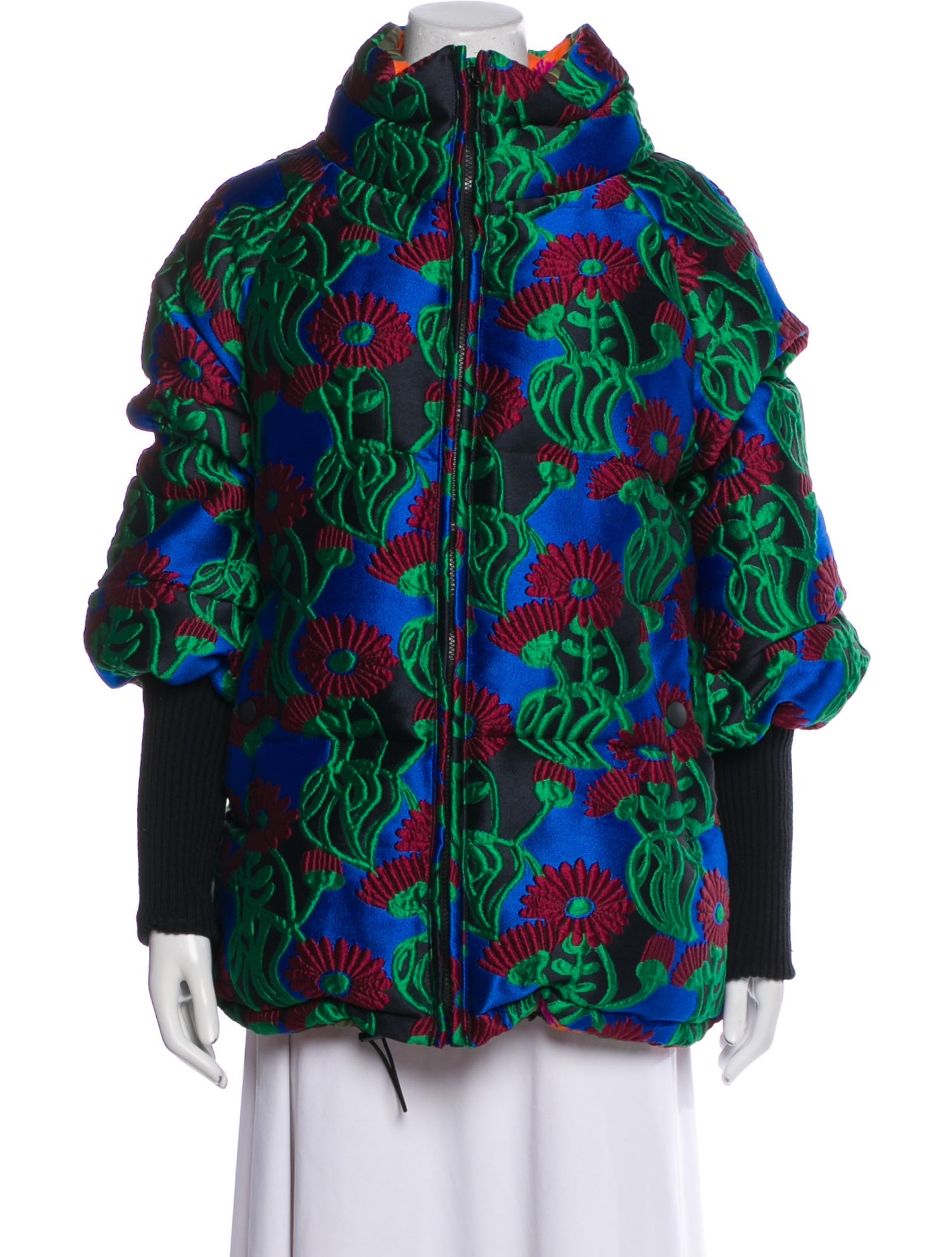La DoubleJ Printed Faux Fur Jacket