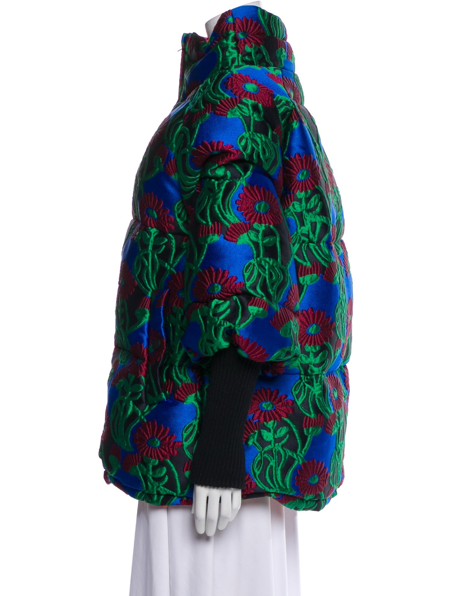 La DoubleJ Printed Faux Fur Jacket